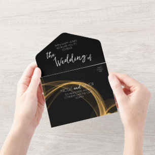 Create Your Own Custom Smoke Ribbon All In One Invitation
