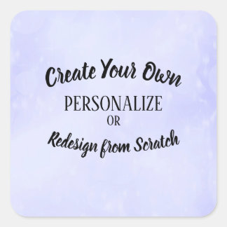 Create Your Own Custom Square Sticker