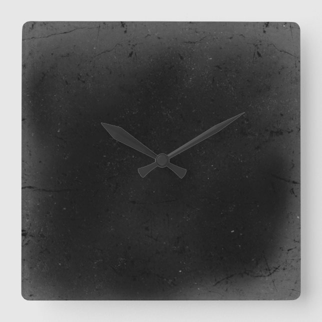 Create Your Own Custom Square Wall Clock (Front)