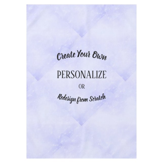 Create Your Own Custom Tablecloth (Front)