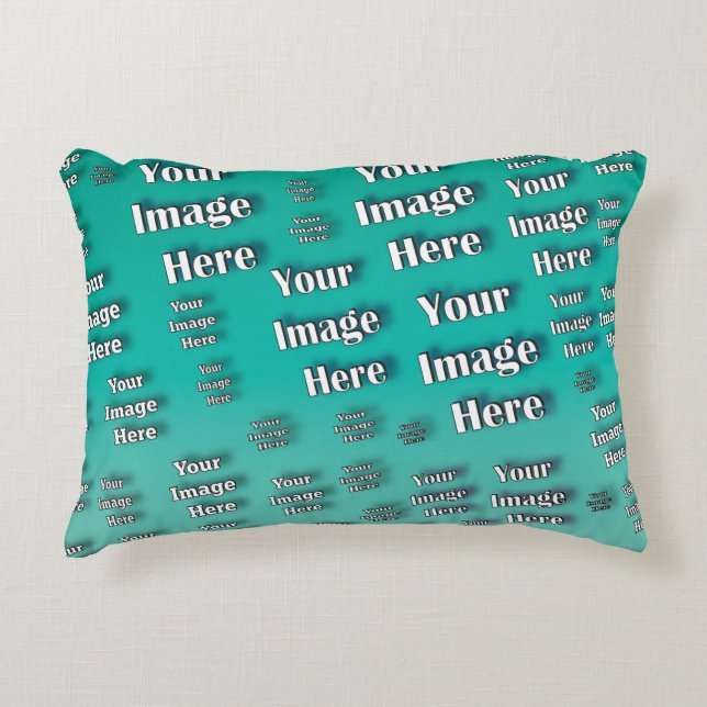 🤍 Create Your Own Custom Template Decorative Cushion (Front)