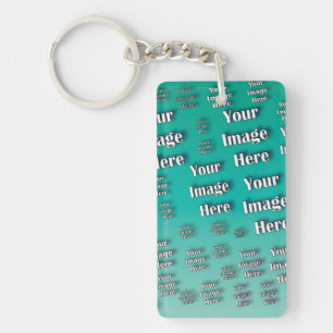 🤍 Create Your Own Custom Template Key Ring