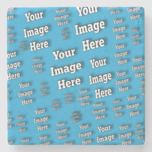 🤍 Create Your Own Custom Template Stone Coaster