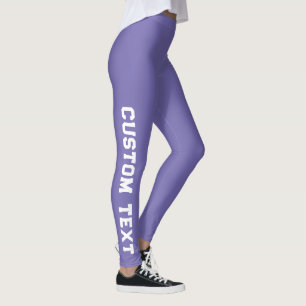 Create Your Own Custom Text Leggings