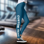 Create Your Own Custom Text Leggings<br><div class="desc">Create Your Own Custom Text Leggings.</div>