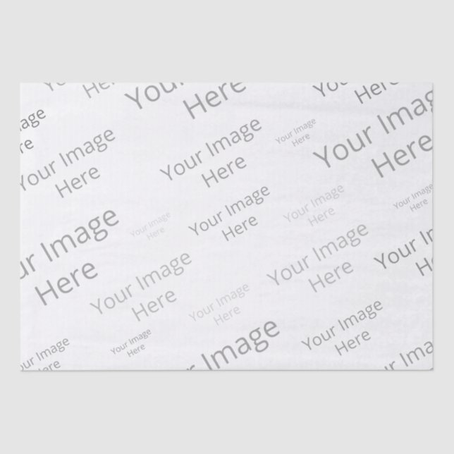 Create Your Own Custom Tissue Paper, Kraft Tissue Paper (Front)