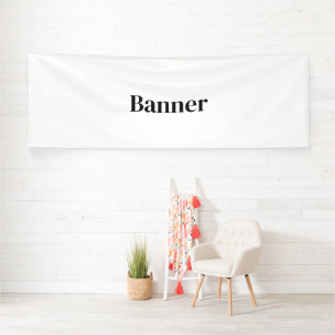 Create Your Own Custom Vinyl 4' x 12' Banner