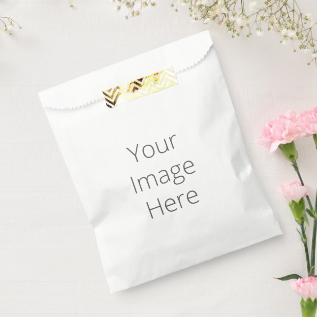 Create Your Own Custom White Favour Bag (Sealed)