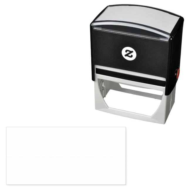 Create your own custom white  self-inking stamp (In Situ)
