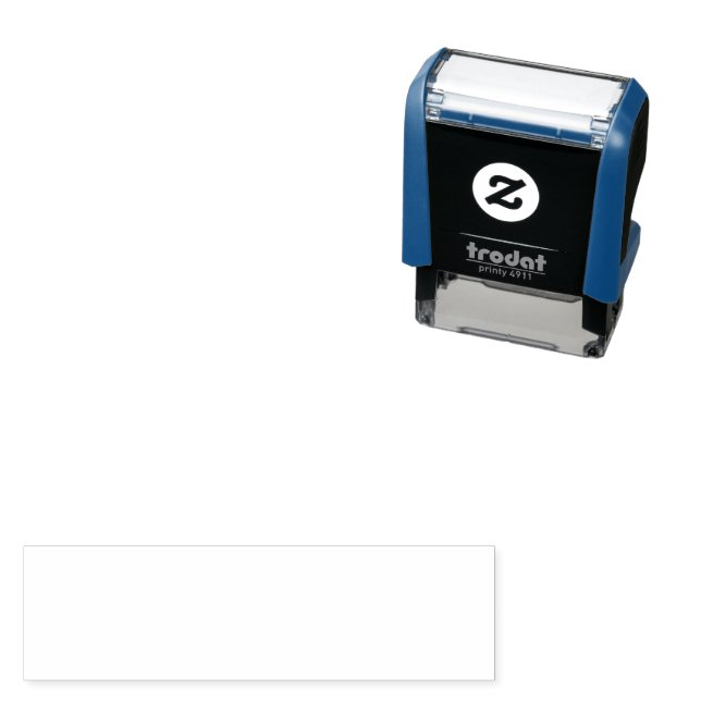 Create your own custom white  self-inking stamp (In Situ)