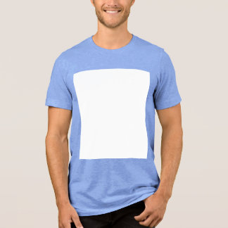 Create your own custom white Tri-Blend shirt