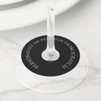 Create Your Own Custom Wine Glass Tag