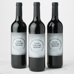 Create Your Own Custom Wine Label