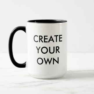 Create Your Own Customisable Combo Mug BLACK