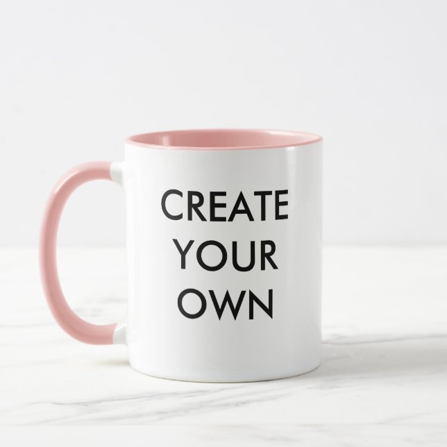 Create Your Own Customisable Combo Mug PINK (Left)