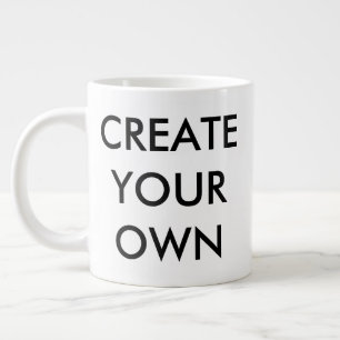 Create Your Own Customisable Giant Mug