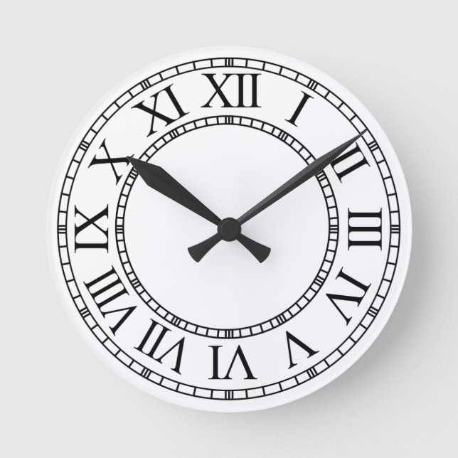 Create Your Own Customise 8" Wall Clock (Front)