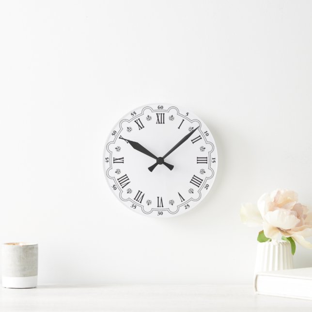 Create Your Own Customise 8" Wall Clock (Home)