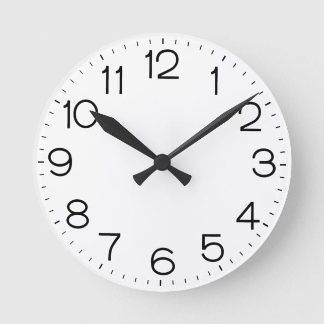 Create Your Own Customise 8" Wall Clock (Front)