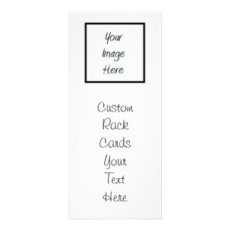 Create Your Own - Customise Blank Rack Card