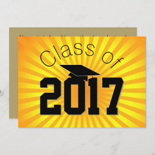 Create your own Customise Cool Graduation Invite