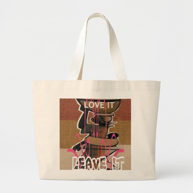 Create your own Customise Product Large Tote Bag (Front)