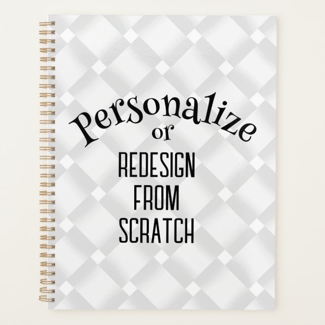 Create Your Own - Customise This Planner (Front)