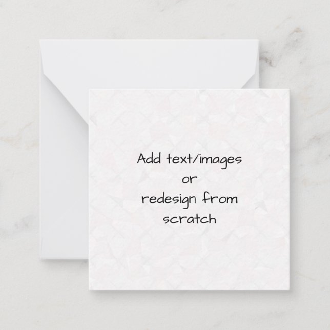Create Your Own Customised Card (Front)