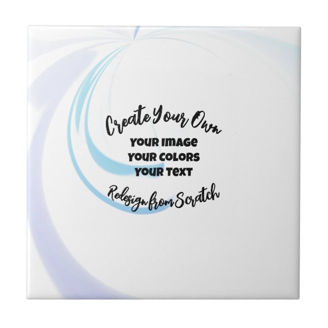 Create Your Own Customised Ceramic Tile (Front)