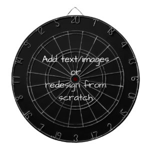Create Your Own Customised Dartboard