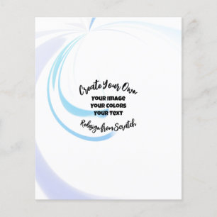 Create Your Own Customised Flyer