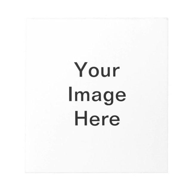 Create your own Customised gifts Notepad (Front)