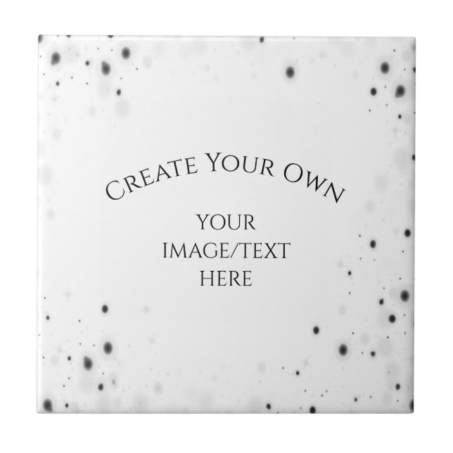 Create Your Own Customised High Quality Ceramic Tile (Front)
