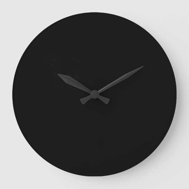 Create Your Own Customised Large Clock (Front)