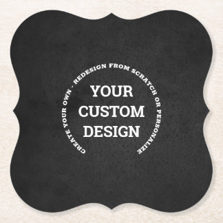 Create Your Own Customised Paper Coaster