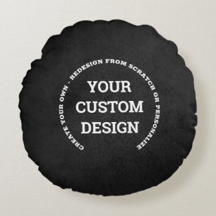 Create Your Own Customised Round Cushion