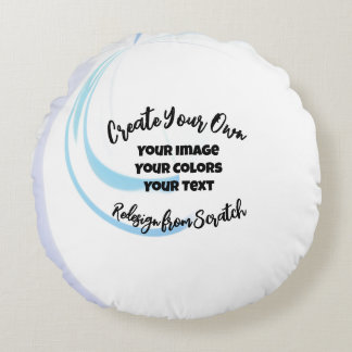 Create Your Own Customised Round Cushion