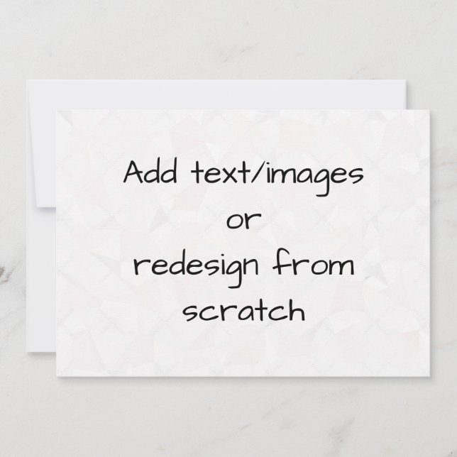 Create Your Own Customised Thank You Card (Front)