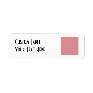 CREATE YOUR OWN CUSTOMIZED RETURN ADDRESS LABEL