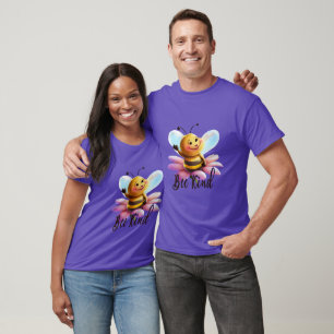 Create Your Own Cute Bee Kind on a Daisy T-Shirt
