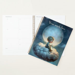 Create Your Own Cute Dreaming Boy Planner