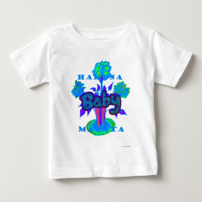 Create Your Own Cute Nice Lovely Glitter Baby   Baby T-Shirt (Front)