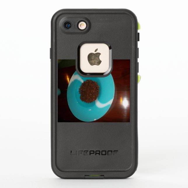 Create Your Own cute pretty AQUA BLUE LifeProof iPhone Case (Back)