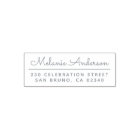 Create Your Own Cute Script Name & Return Address