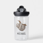 Create Your Own Cute Sloth Name Water Bottle<br><div class="desc">Create Your Own Cute Sloth Name Water Bottle. Choose the style,  size and colour from the options menu.</div>