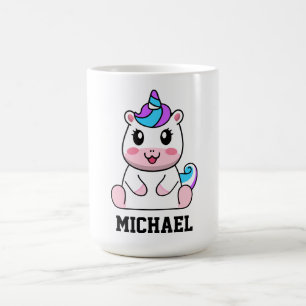 Create Your Own Cute Unicorn Name Coffee Mug