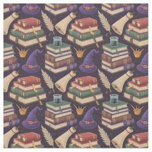 Create Your Own Cute Wizarding School Supplies Fabric