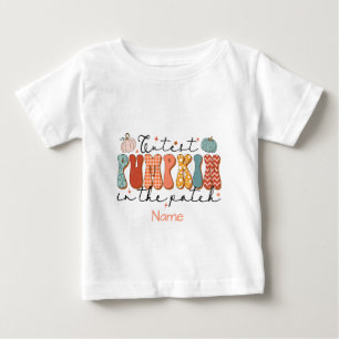 Create Your Own Cutest Pumpkin in the Patch Baby T-Shirt