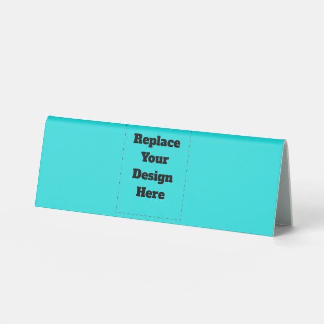 Create Your Own cyan (Front)