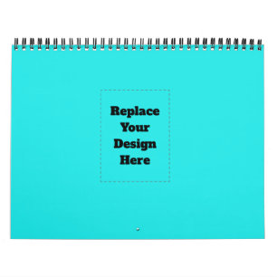 Create Your Own cyan Calendar